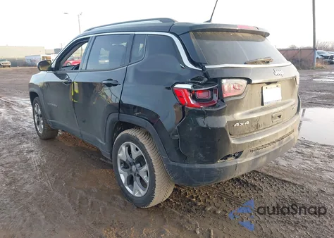 2021 Jeep Compass Limited 4X4 из США, поврежденный, VIN 3C4NJDCB3MT513985